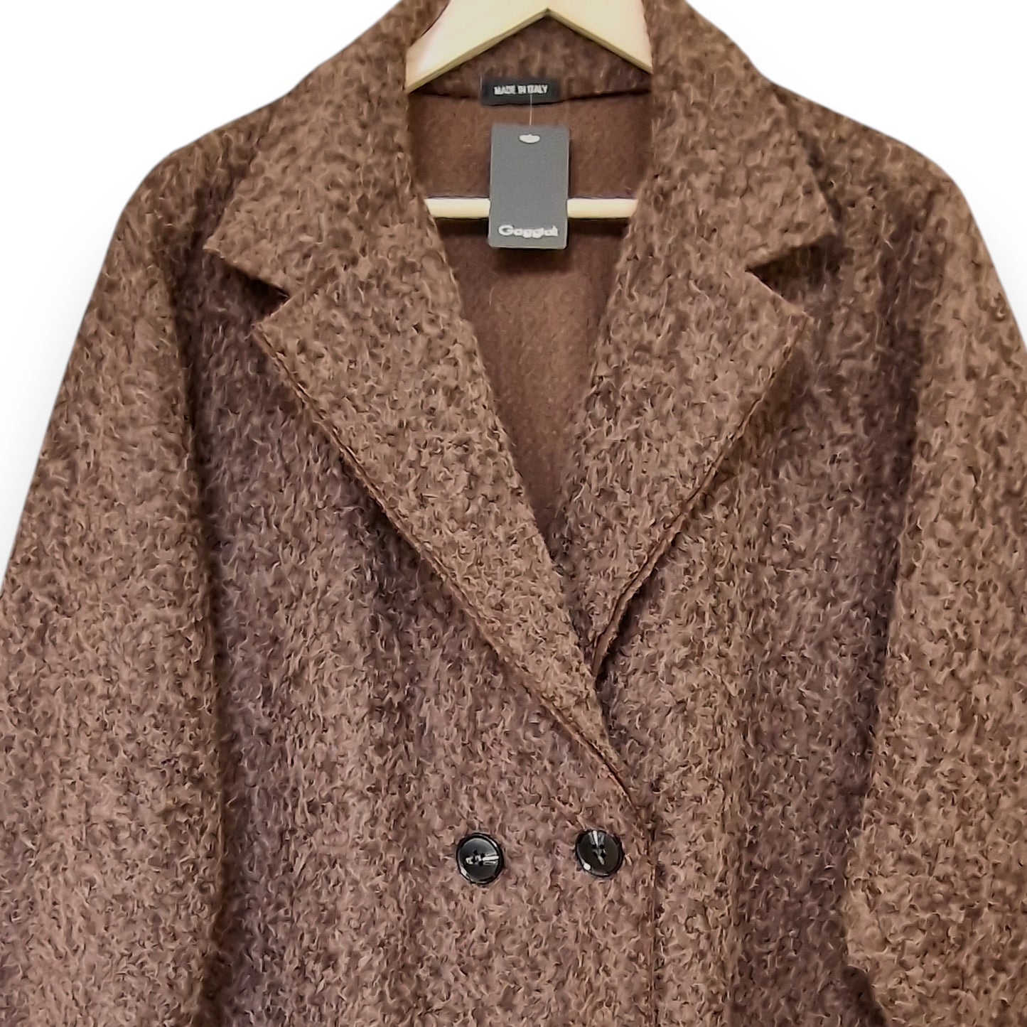 Maxi Cappotto Lana Cotta Cimone