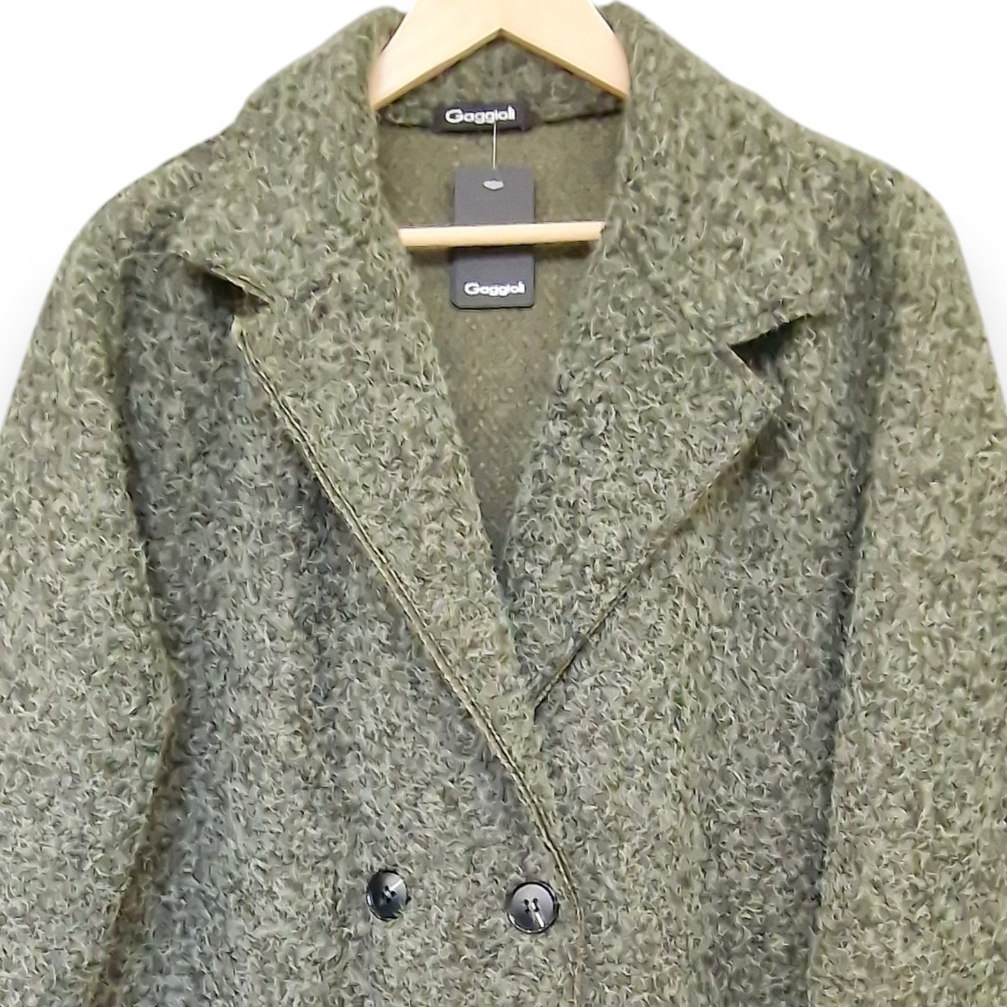 Maxi Cappotto Lana Cotta Abetone