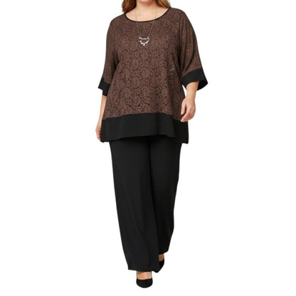 Maxi Maglia Doppia in Pizzo e Viscosa Allegra