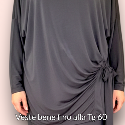 Maxi Completo in Crepe di Misto Viscosa Giuseppina
