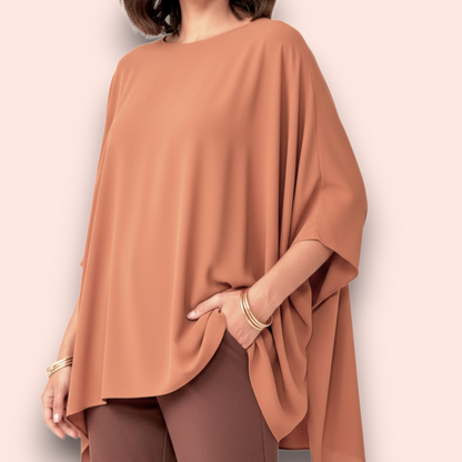 Maxi Maglia in Georgette Amira