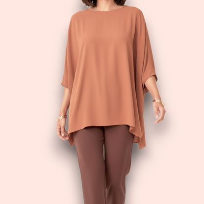 Maxi Maglia in Georgette Amira