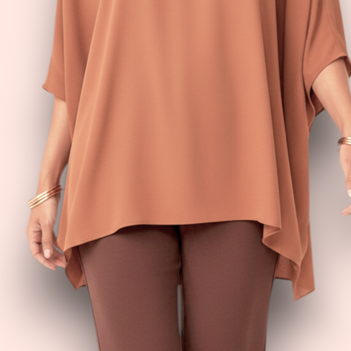 Maxi Maglia in Georgette Amira