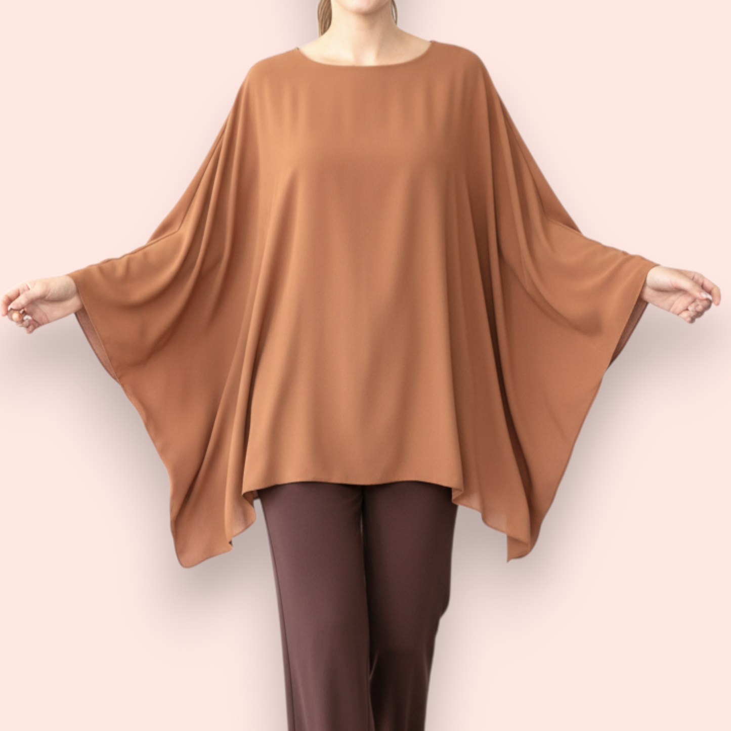 Maxi Maglia in Georgette Amira