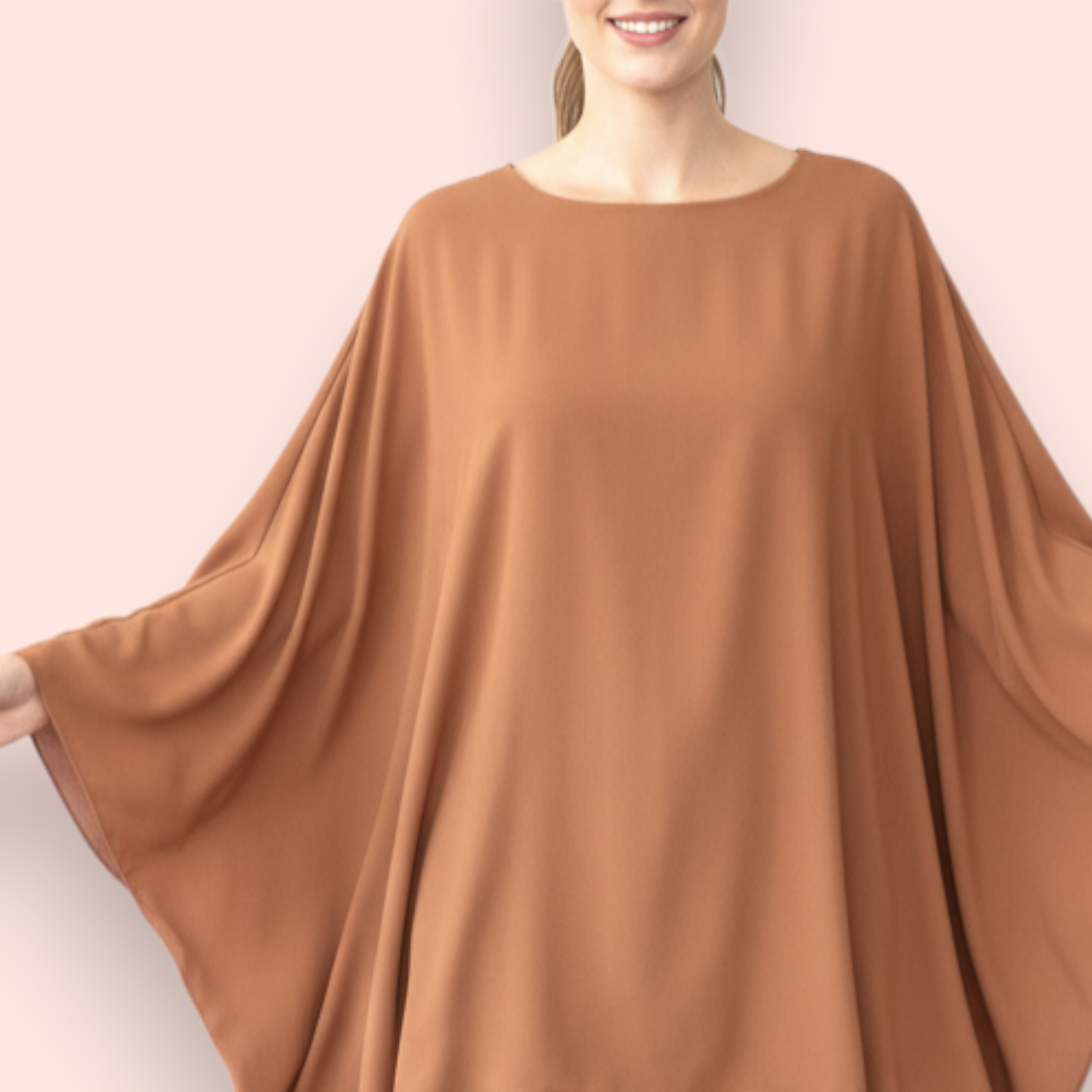 Maxi Maglia in Georgette Amira