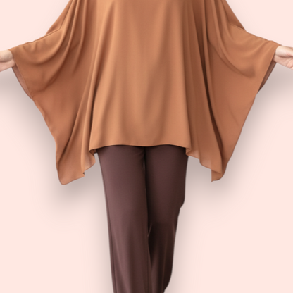 Maxi Maglia in Georgette Amira