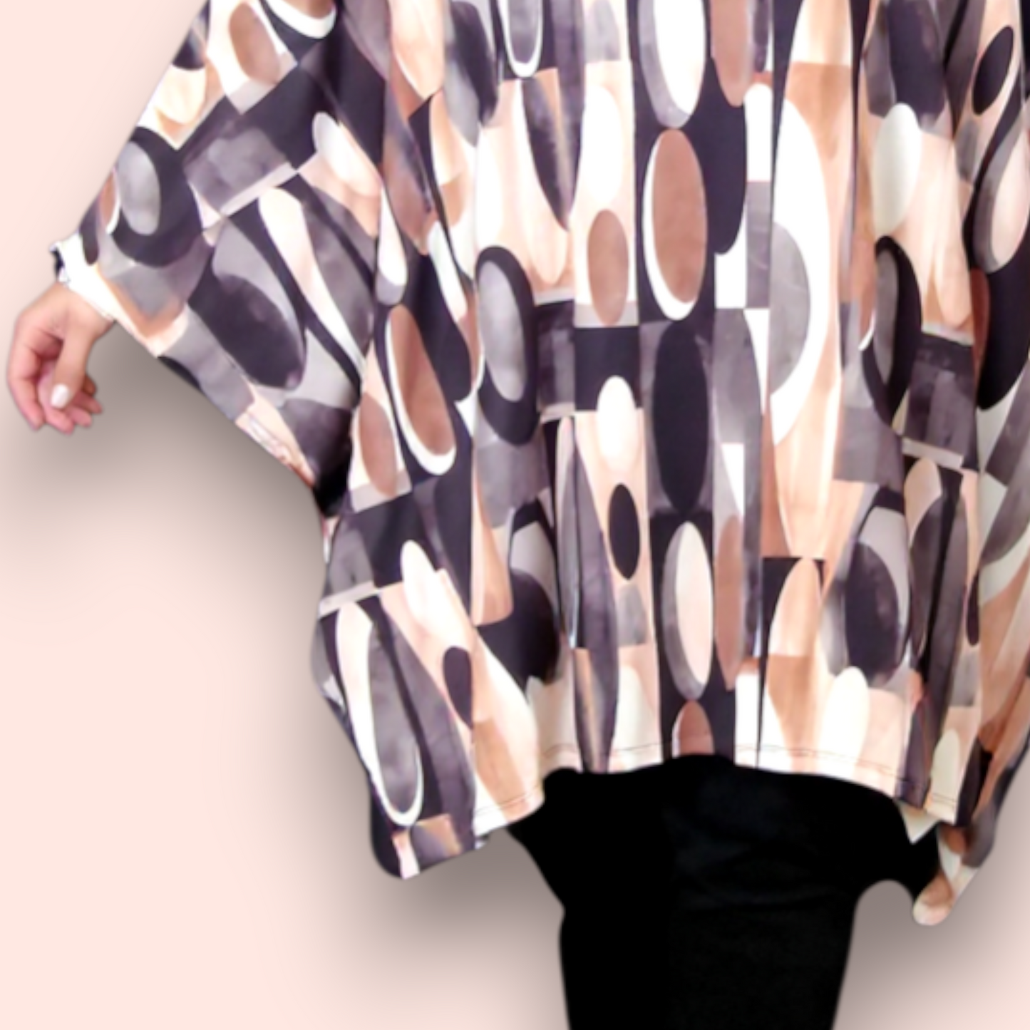 Maxi Maglia In Crepe Drusilla