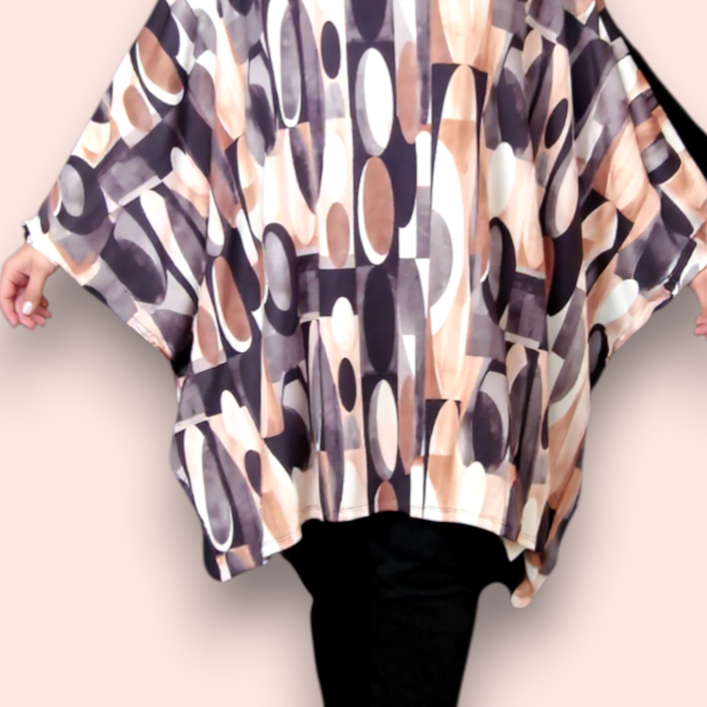 Maxi Maglia In Crepe Drusilla