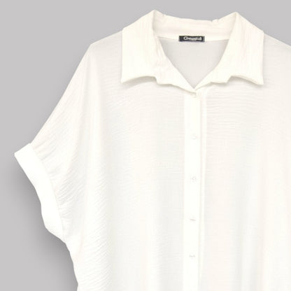 Maxi Camicia 100% Viscosa Floriana