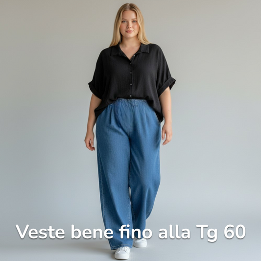 Maxi Camicia 100% Viscosa Federica