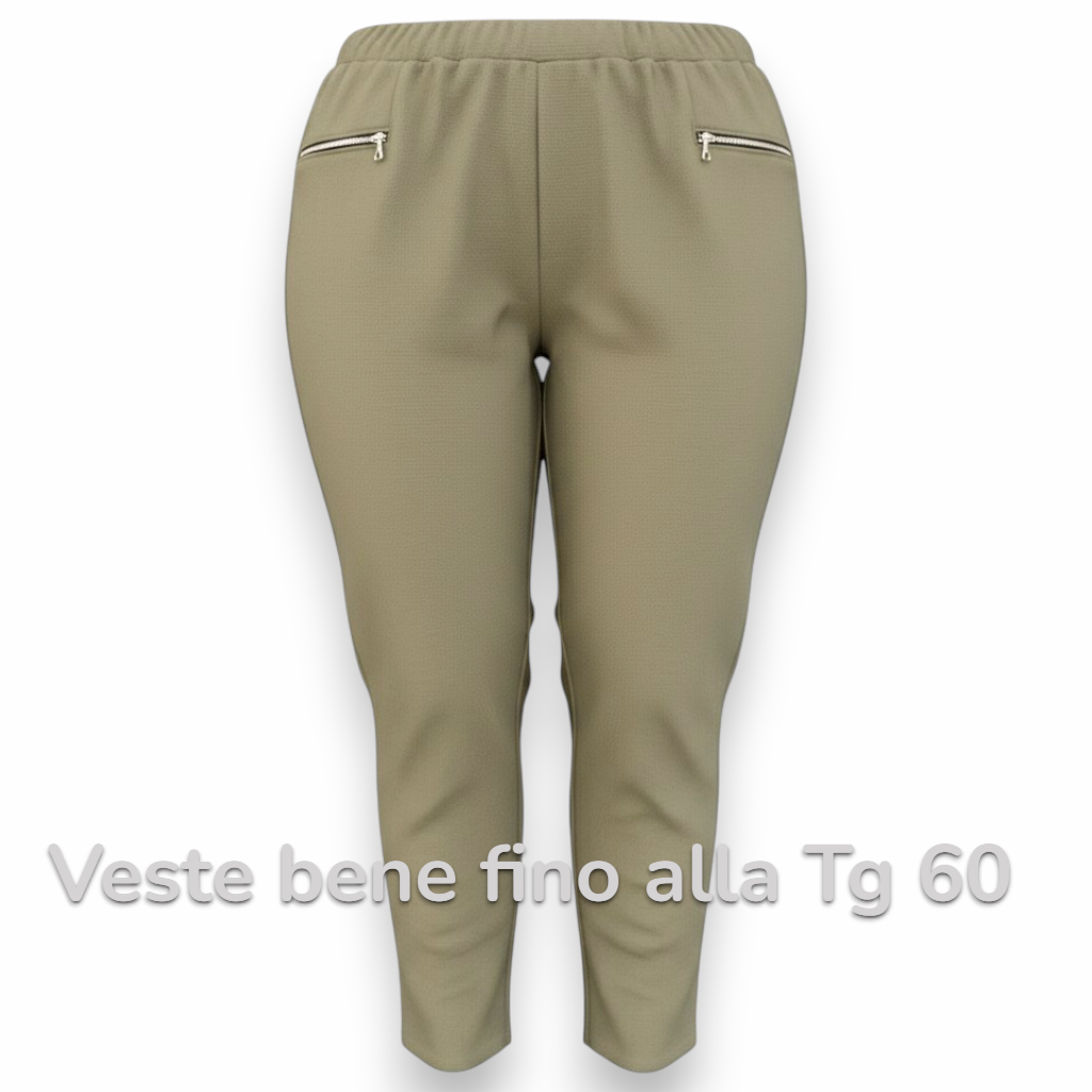 Maxi Pantalone con Tasche Cervia