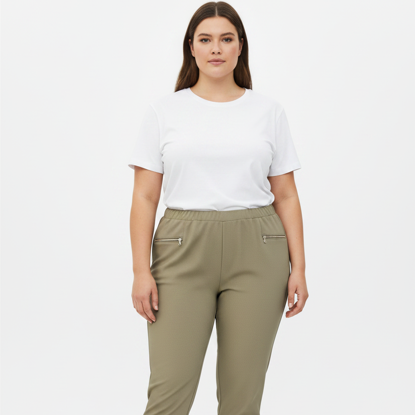 Maxi Pantalone con Tasche Cervia