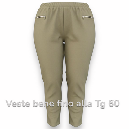 Maxi Pantalone con Tasche Cervia