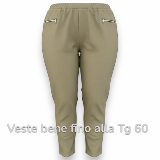 Maxi Pantalone con Tasche Cervia