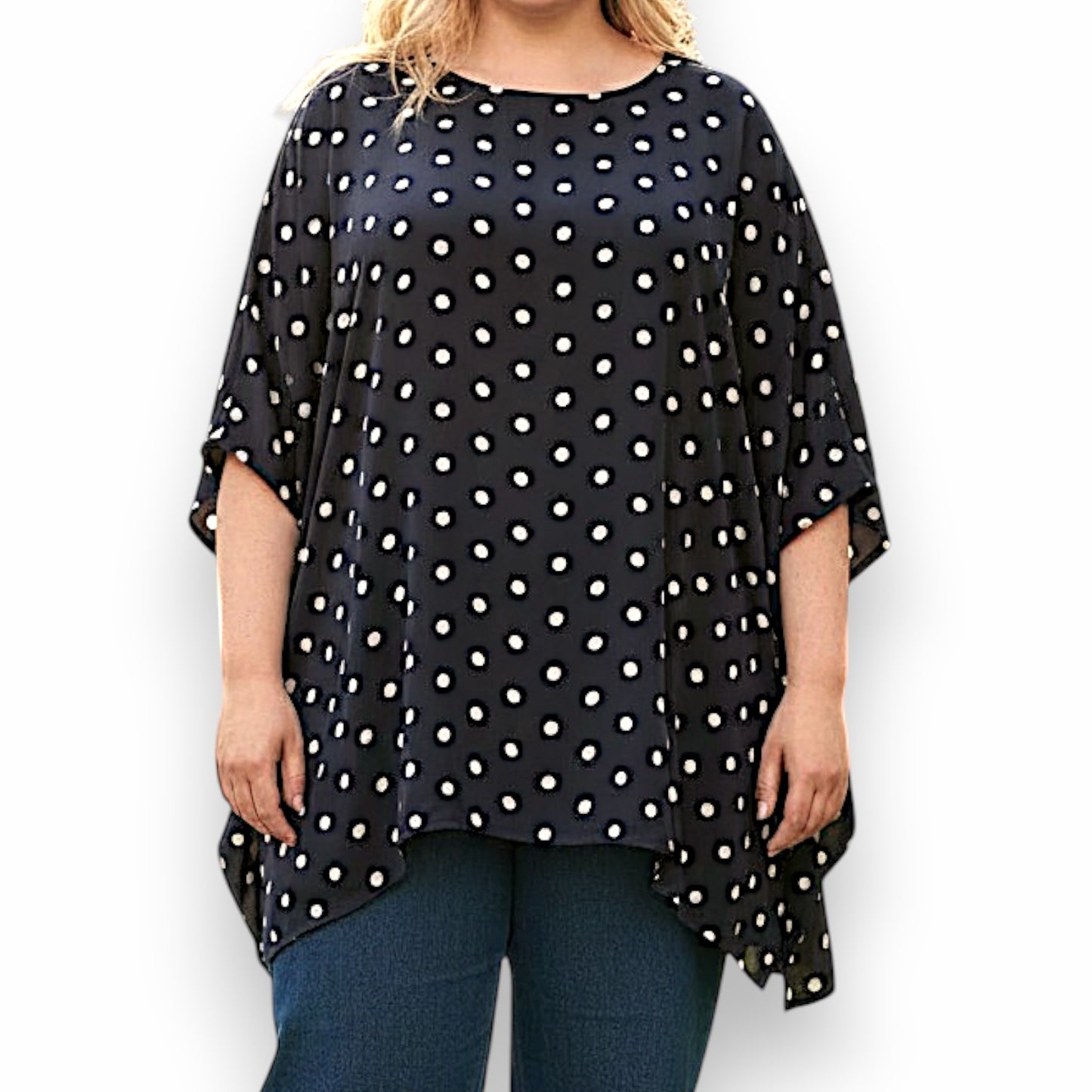 Maxi Maglia Pois Fabia