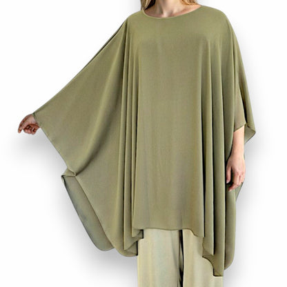 Completo Taglie Forti in Georgette Dudu