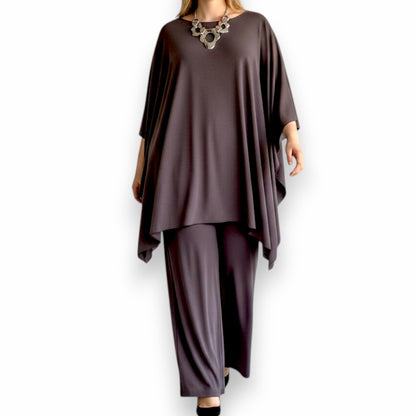 Completo Taglie Forti in Georgette Dina