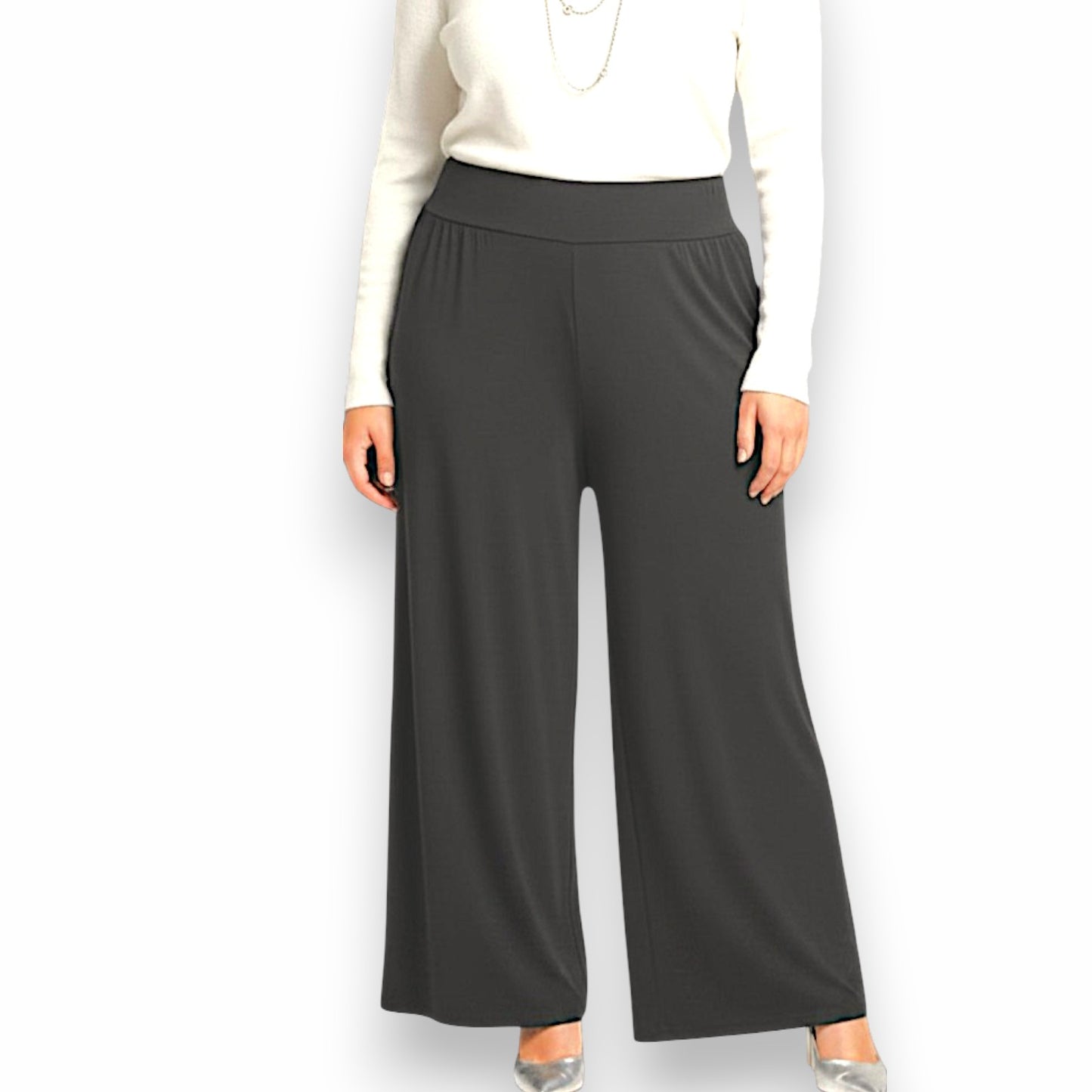 Maxi Pantalone Vita Alta Tivoli