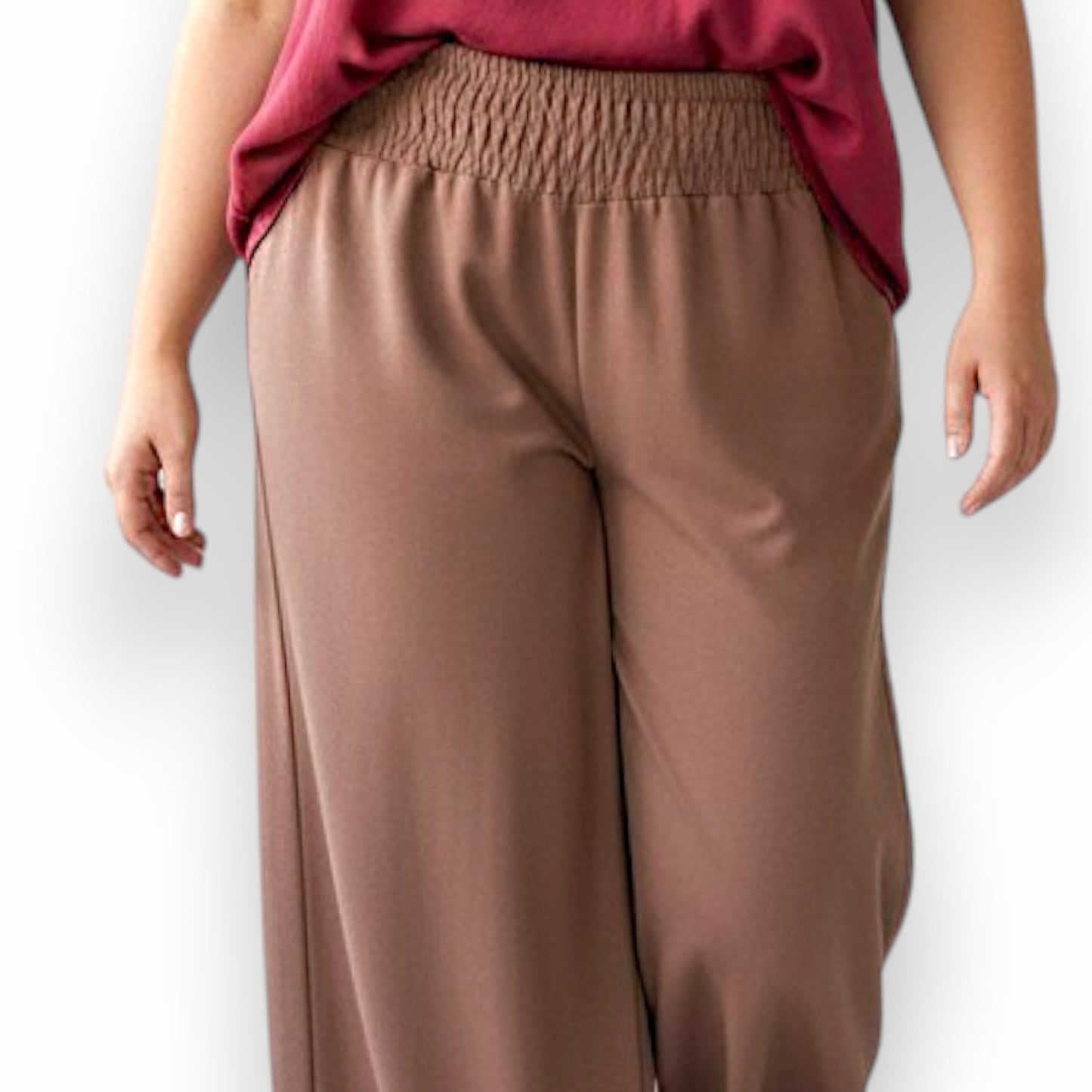Maxi Pantalone Palazzo 100% Viscosa Miranda