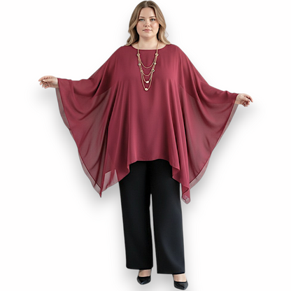 Completo Taglie Forti in Georgette Didi