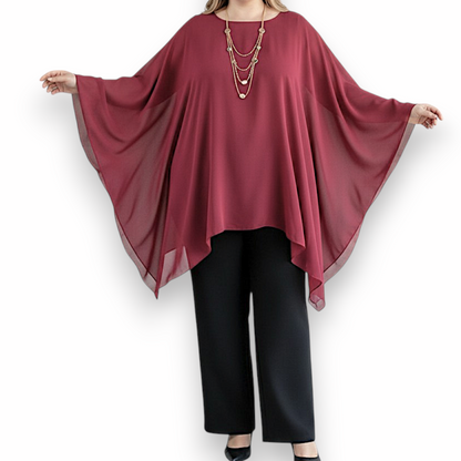 Completo Taglie Forti in Georgette Didi