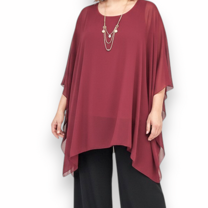 Completo Taglie Forti in Georgette Didi