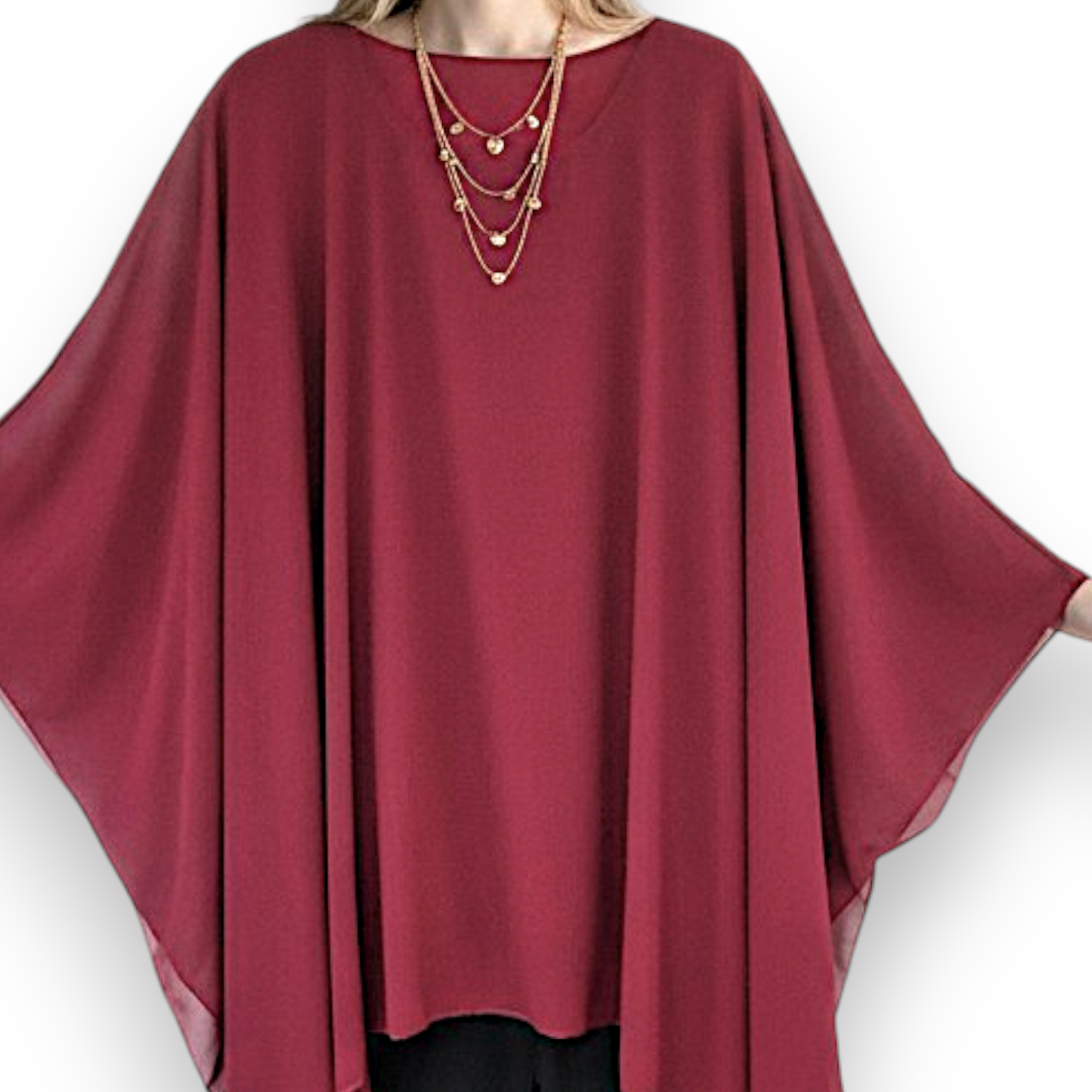 Completo Taglie Forti in Georgette Didi