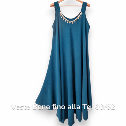 Maxi Abito 100% Viscosa Greta