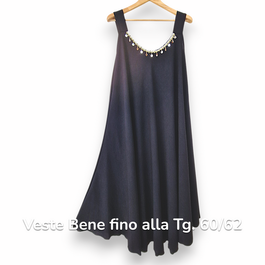 Maxi Abito 100% Viscosa Gilda