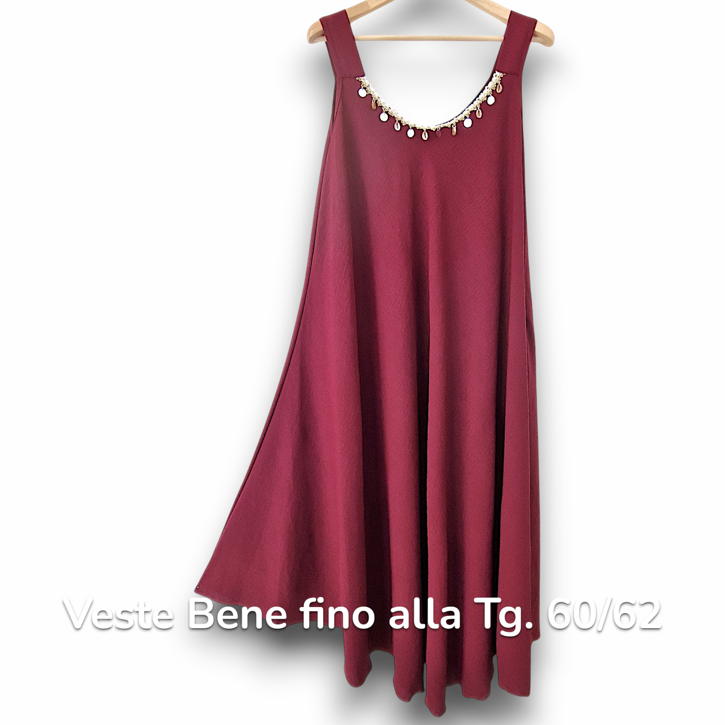 Maxi Abito 100% Viscosa Guenda