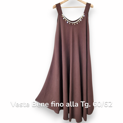 Maxi Abito 100% Viscosa Gerry