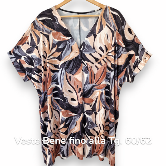 Maxi Maglia  Taglie Forti Elasticizzata Raissa