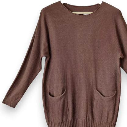 Maxi Maglia Girocollo Zira