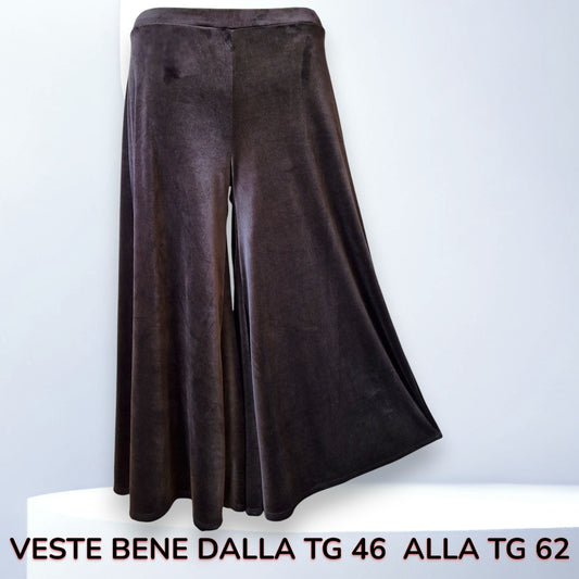 Gonna Pantalone in Velluto  Modena