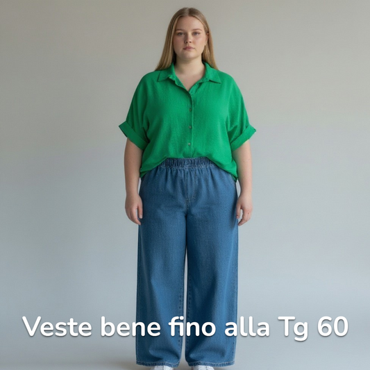 Maxi Camicia 100% Viscosa Flavia