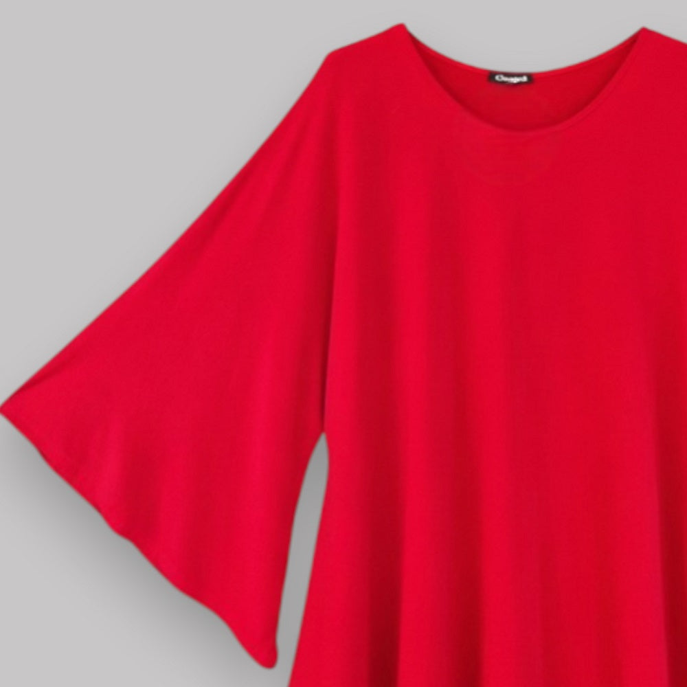 Maxi Maglia in Crepe  Rosy