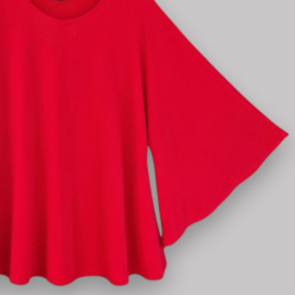 Maxi Maglia in Crepe  Rosy