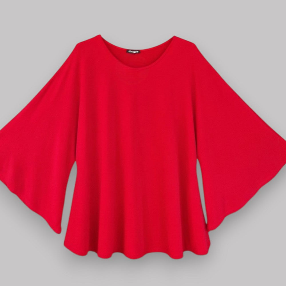 Maxi Maglia in Crepe  Rosy