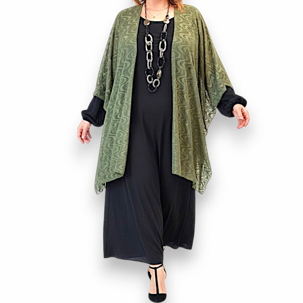 Maxi Stola in Pizzo Elasticizzato Sinny