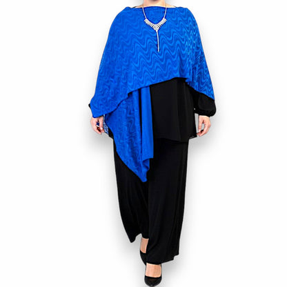 Maxi Stola in Pizzo Elasticizzato Silvia