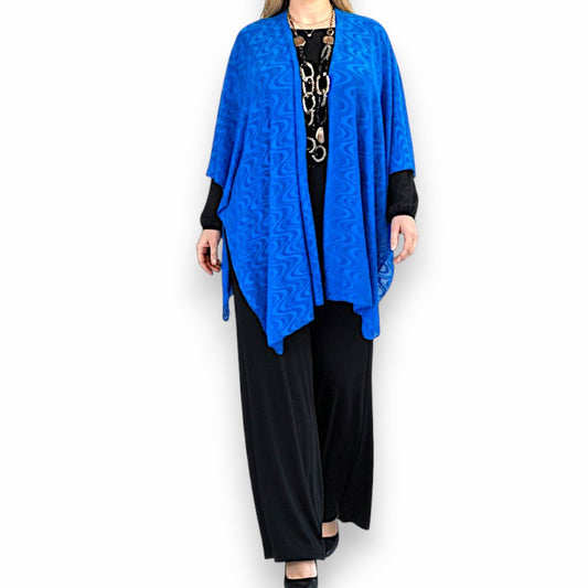 Maxi Stola in Pizzo Elasticizzato Silvia