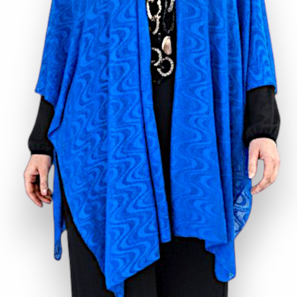 Maxi Stola in Pizzo Elasticizzato Silvia
