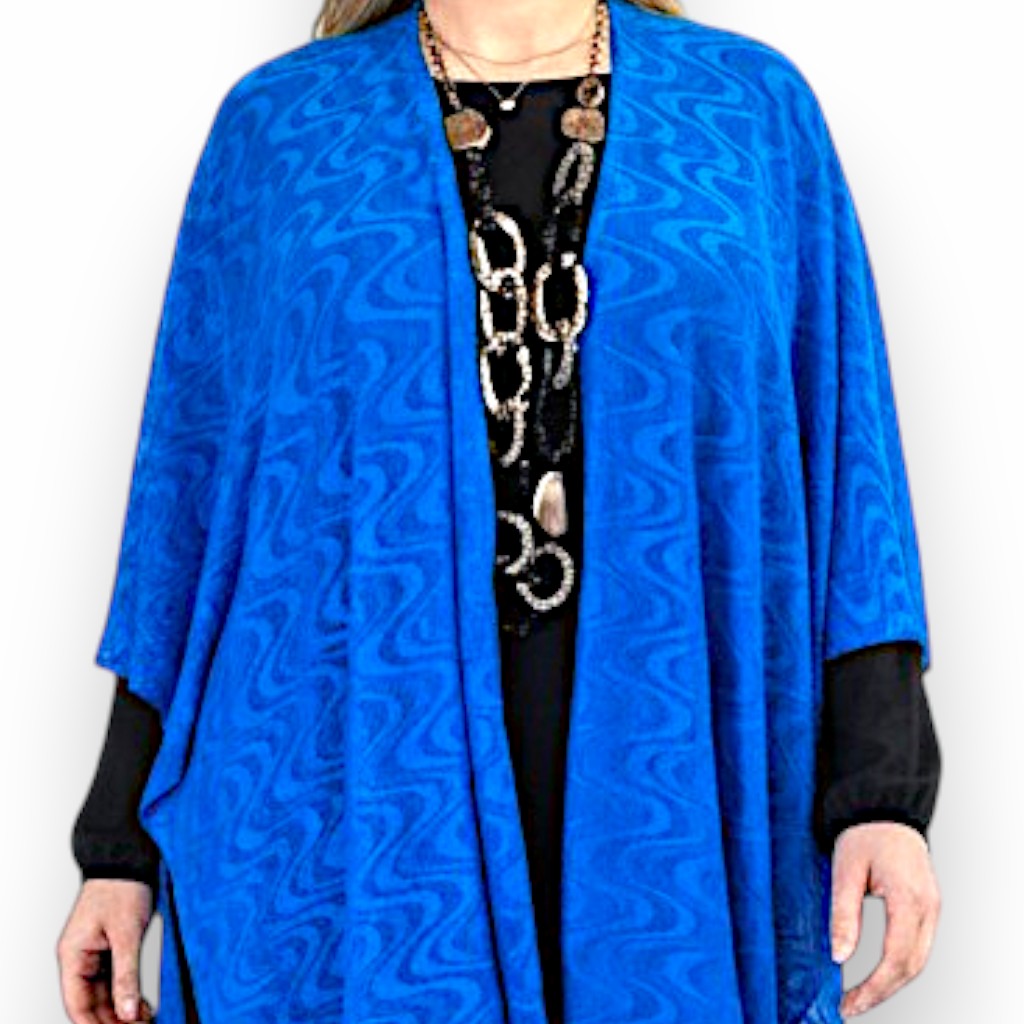 Maxi Stola in Pizzo Elasticizzato Silvia