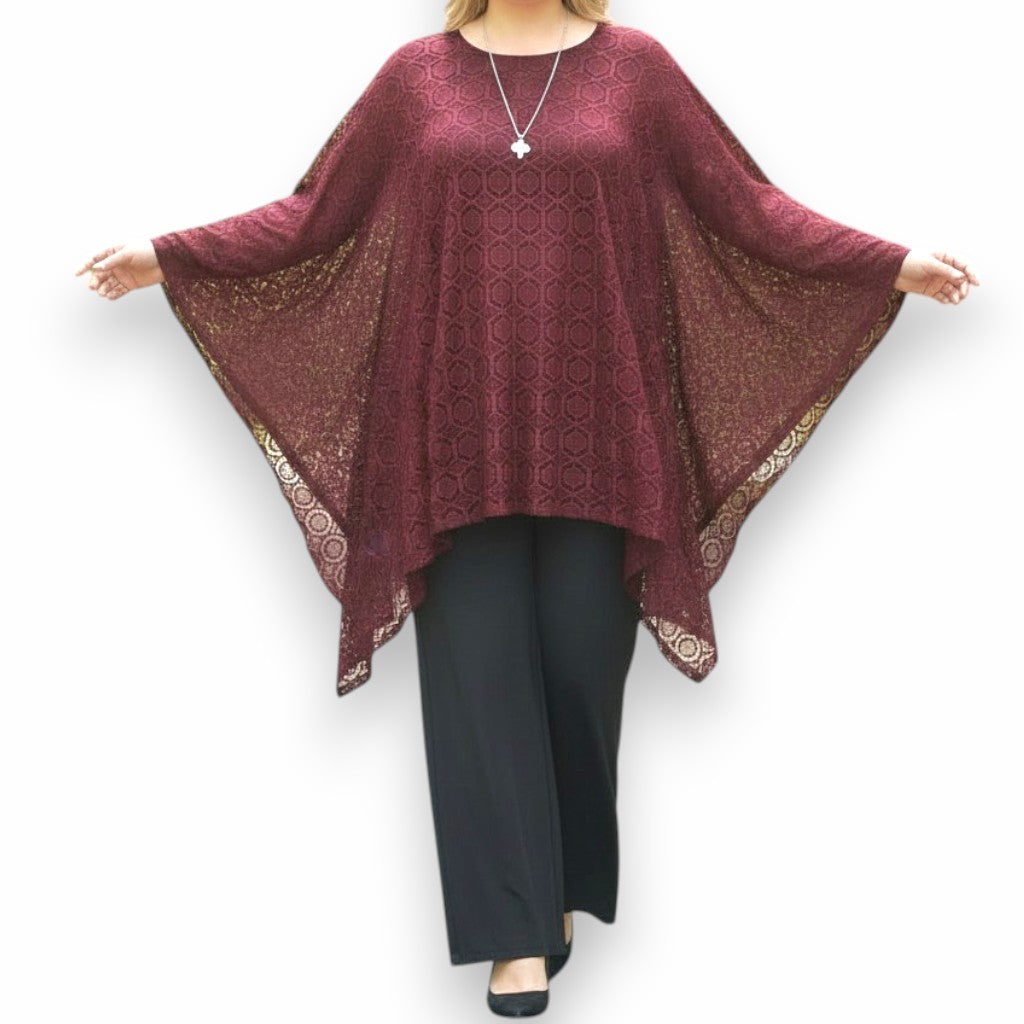 Completo Taglie Forti In Pizzo Clotilde