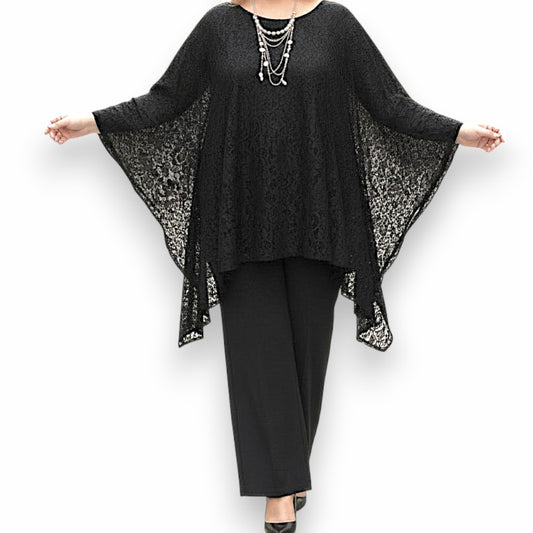 Completo Taglie Forti In Pizzo Corinne