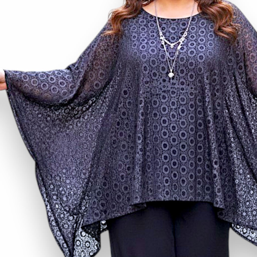 Completo Taglie Forti In Pizzo Clivia