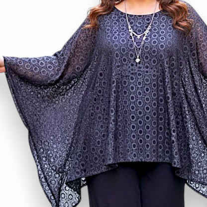 Completo Taglie Forti In Pizzo Clivia