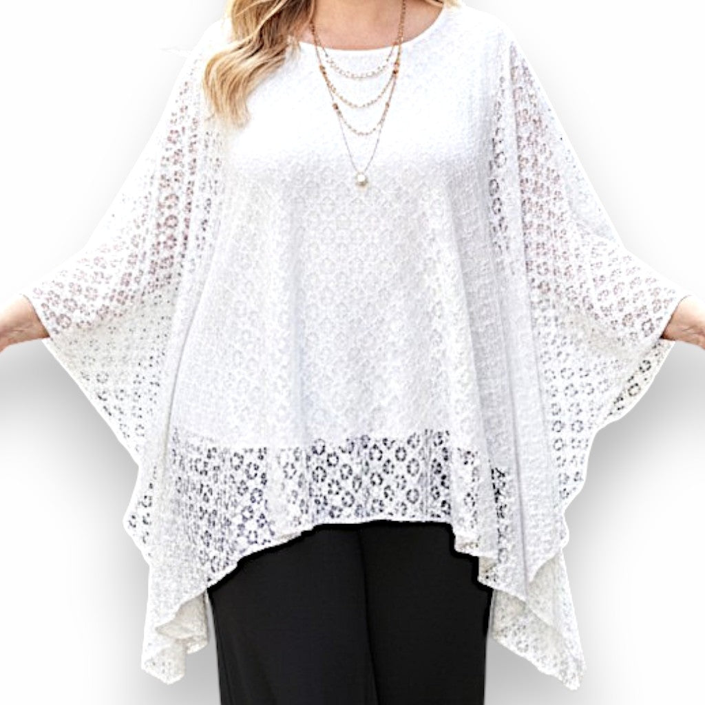 Completo Taglie Forti In Pizzo Cecilia