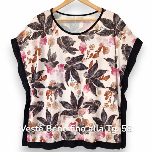 Maxi Maglia  Taglie Forti Elasticizzata Fiona