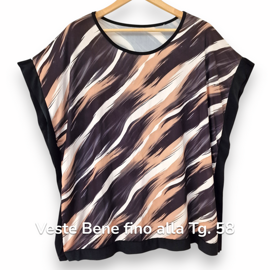 Maxi Maglia  Taglie Forti Elasticizzata Futura